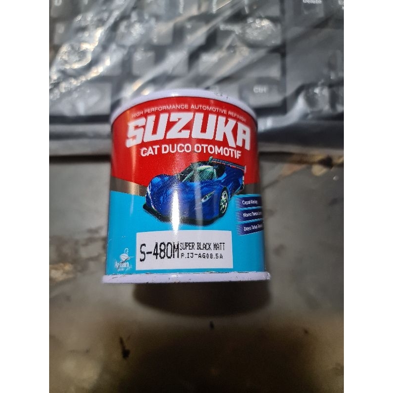 CAT SUZUKA SUPER BLACK MATT 480M 1/4KG
