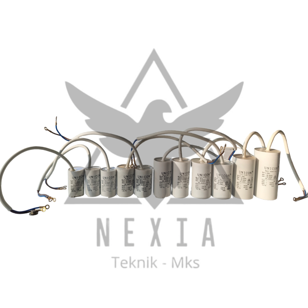Capasitor Unicon Kabel capasitor mesin cuci capasitor genset Kapasitor mesin cuci