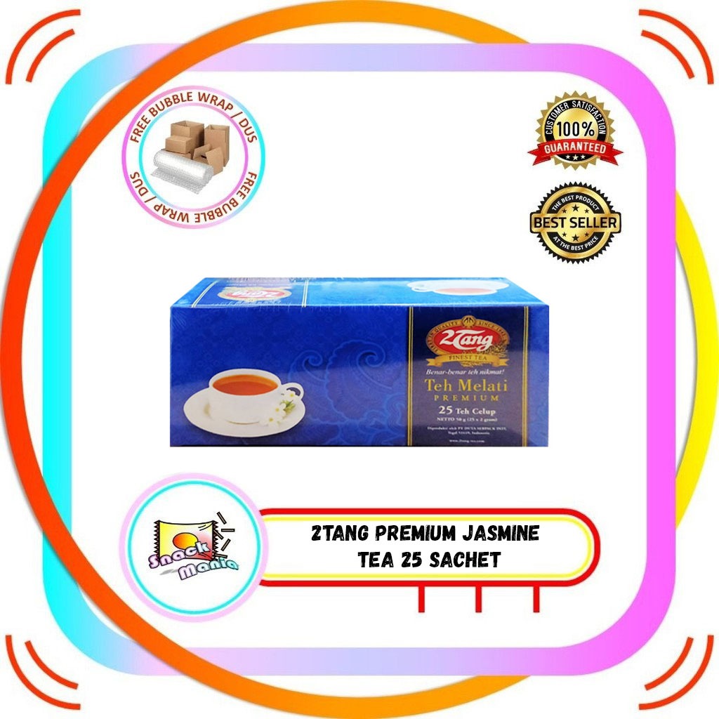 

2Tang Teh Melati Premium 25 Sachet Jasmine Tea ~ 50 gr
