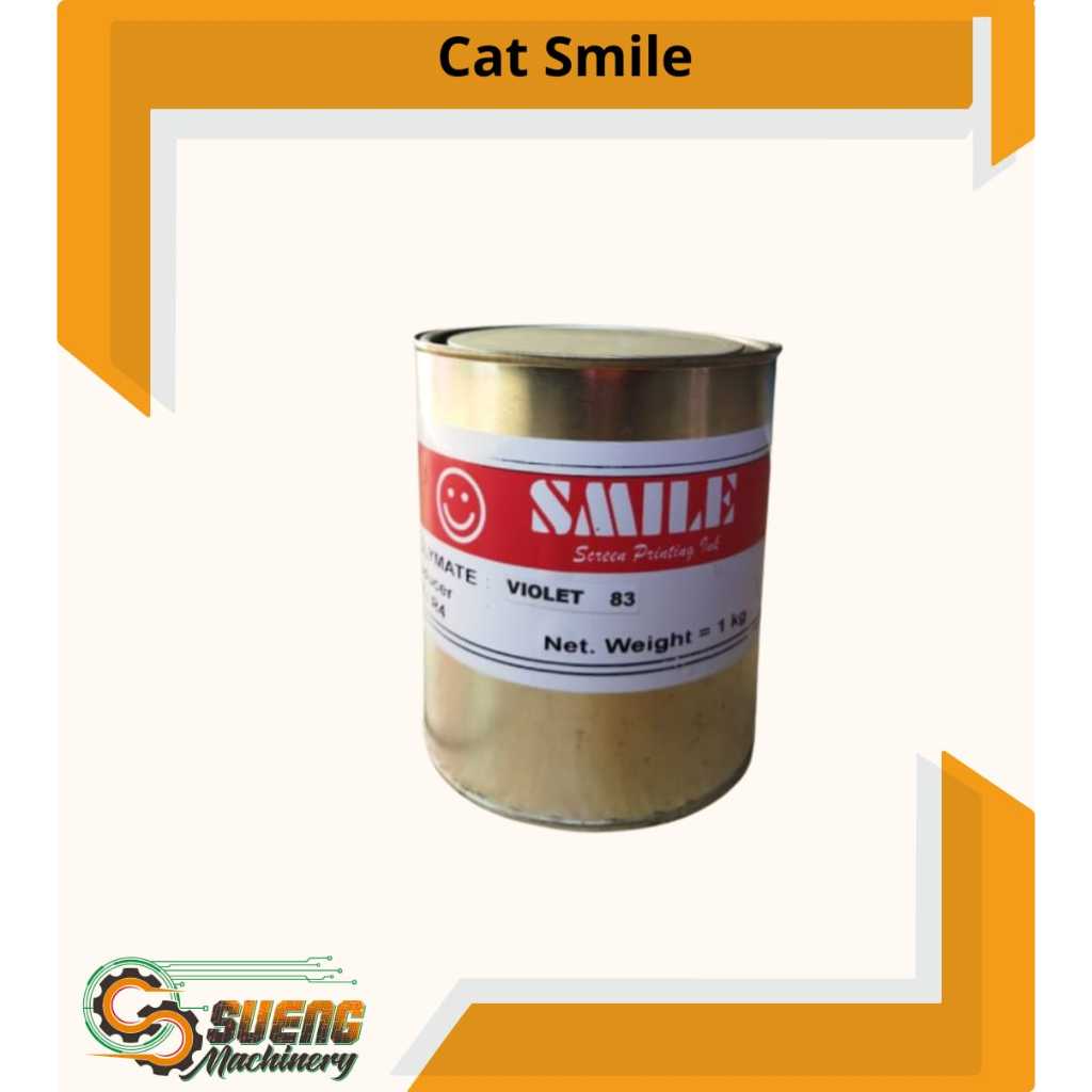 [VIOLET] Tinta/Cat Sablon Plastik SMILE POLYMATE