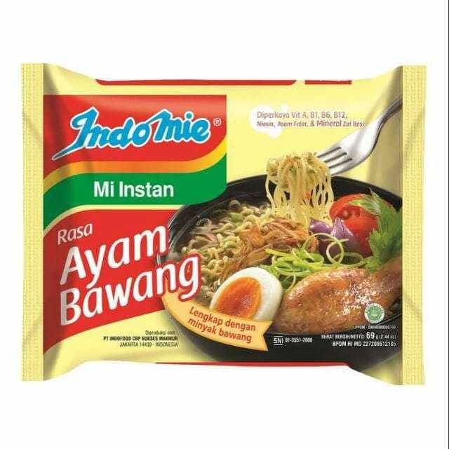 

Indomie Mi Instan Mi Kuah Ayam Bawang 69 gr