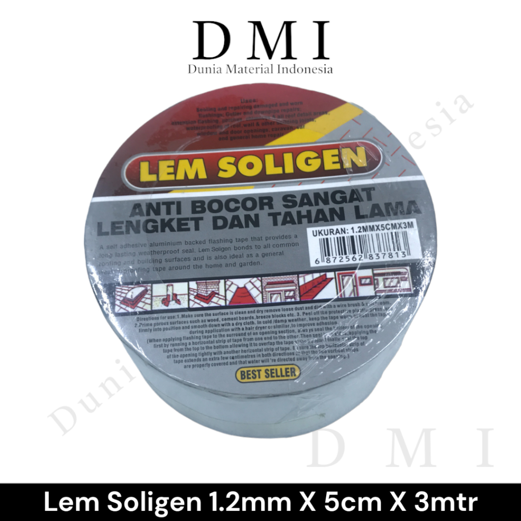 Lem Atap Soligen | Lem Seng | Lem Talang | Penambal Genteng (1PC)