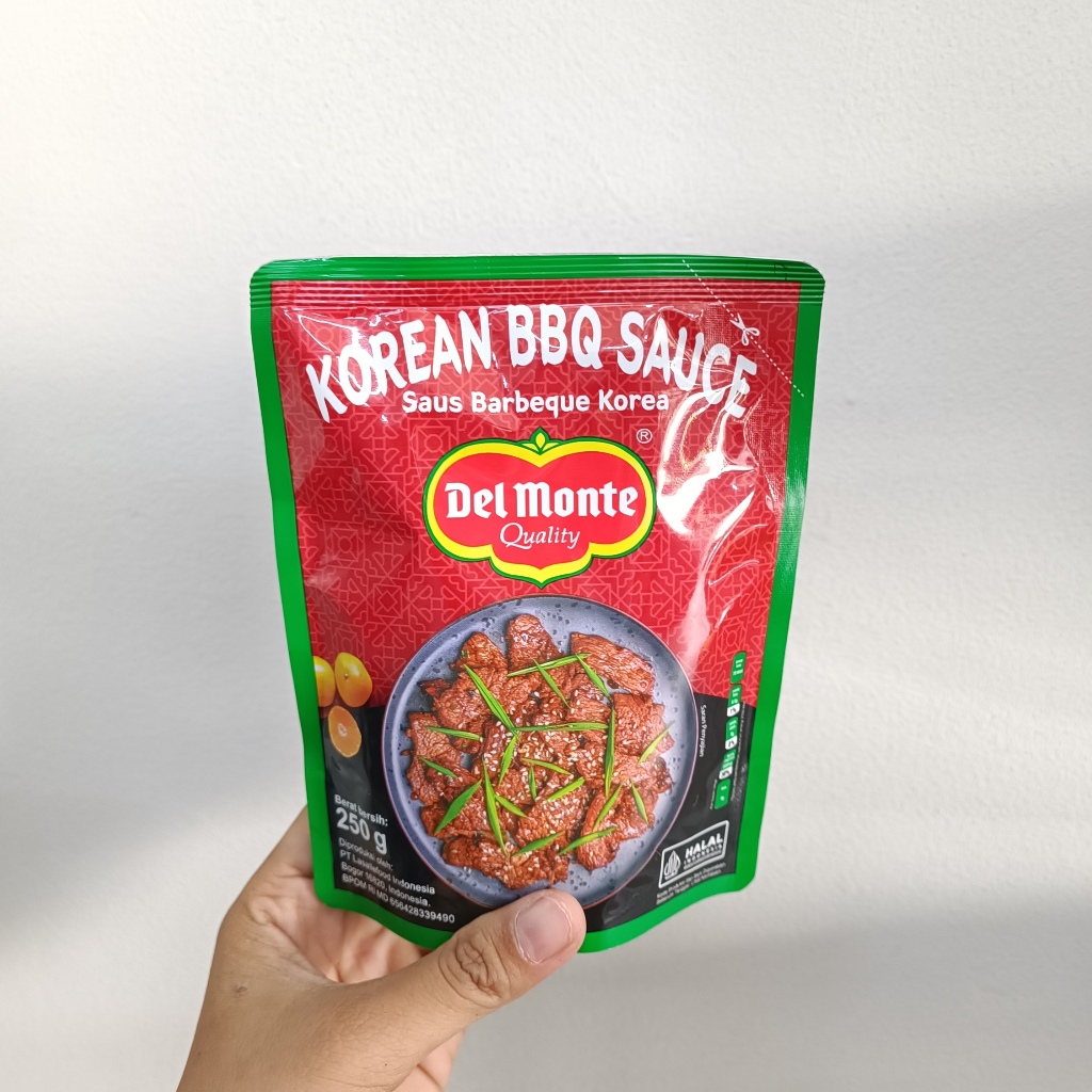 

DEL MONTE KOREAN BBQ SAUCE 250ML/ DEL MONTE SAUS BBQ KOREAN 250ML
