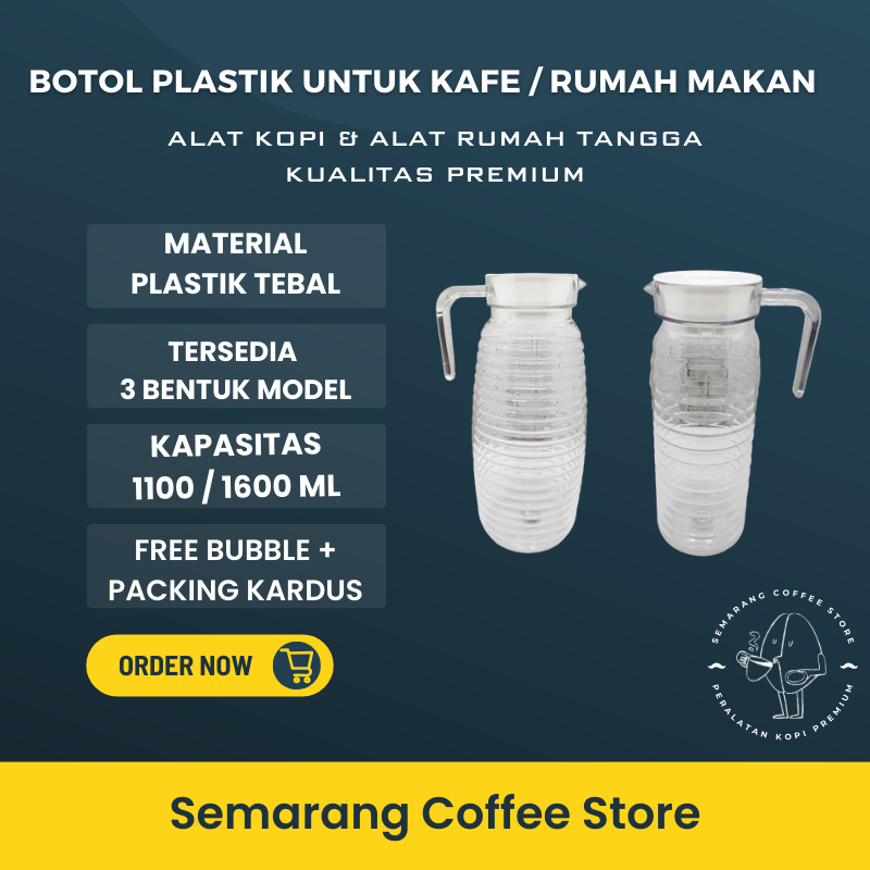 Botol Minum Plastik Korea Botol Syrup Kopi Susu Botol Plastik