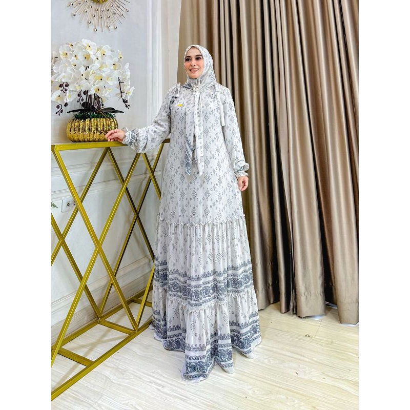 Nabila dress set hijab