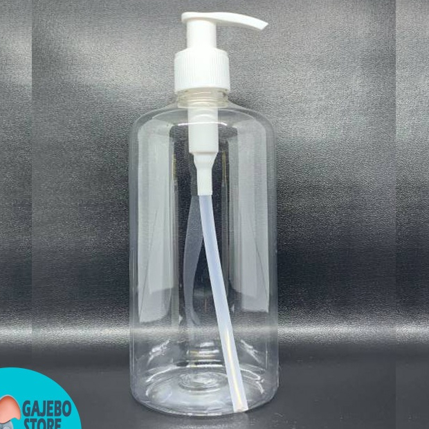 Botol Pump Kosong Kemasan 500ml BARU bukan bekas Untuk Sabun Cair Sampo Cuci Piring
