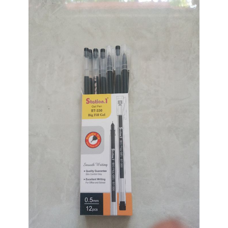 

Bollpoin pulpen Gel Station ST 330