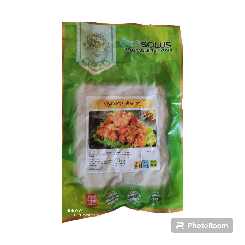 

veg solution crispy chicken analog 450gr