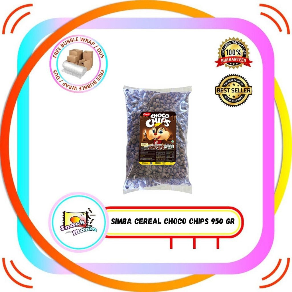 

Simba Cereal Choco Chips 950 gr Bag Sereal Coklat 1 kg