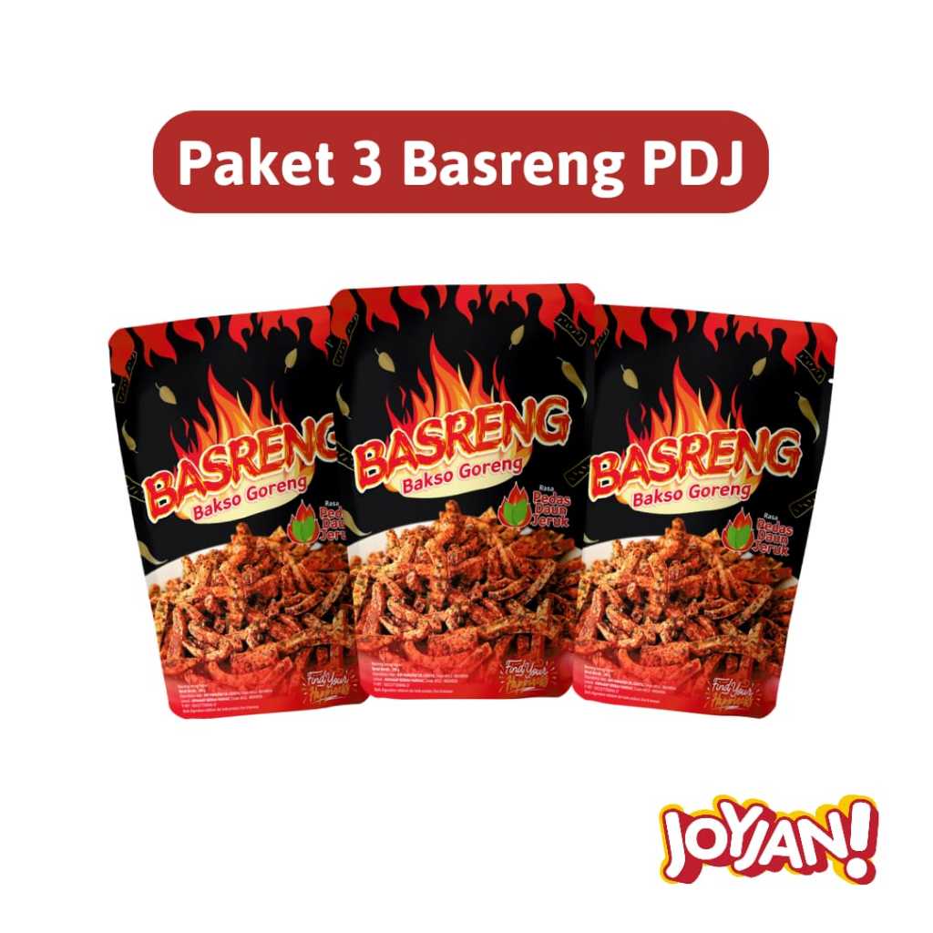 

3PCS Basreng Pedas Daun Jeruk Ashiaaap By Atta Halilintar Baso Goreng Renyah Pedas Gurih