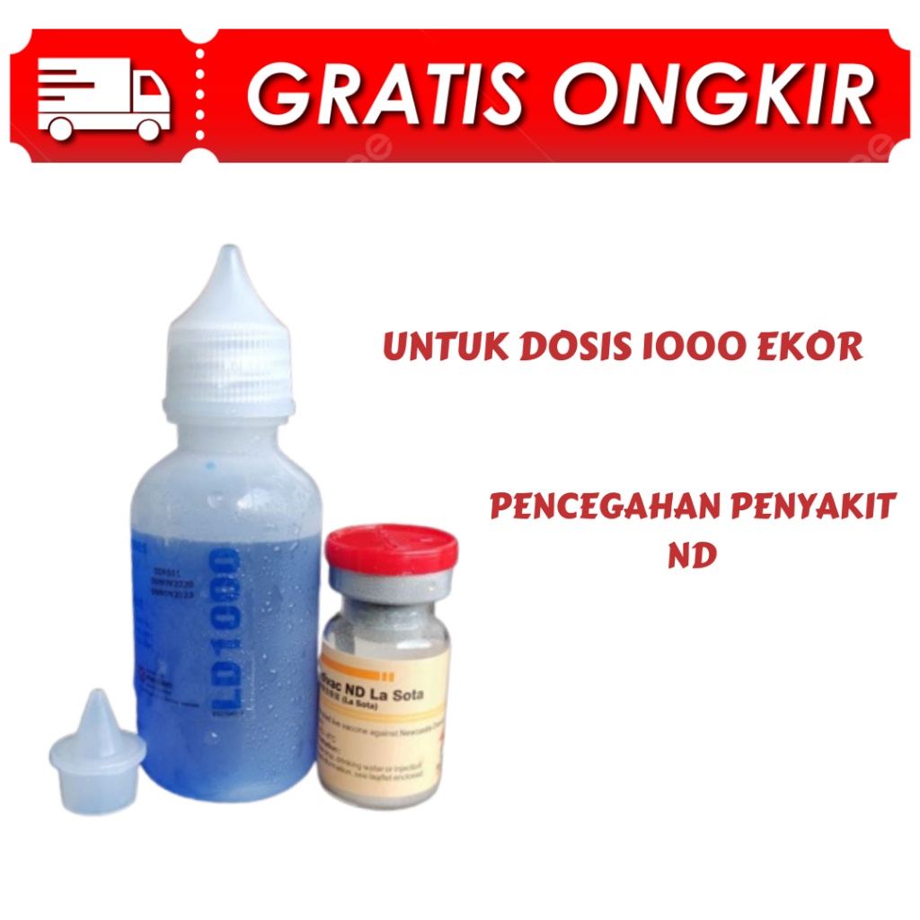 Vaksin Medivac ND La Sota 1000 Vaksin Ayam
