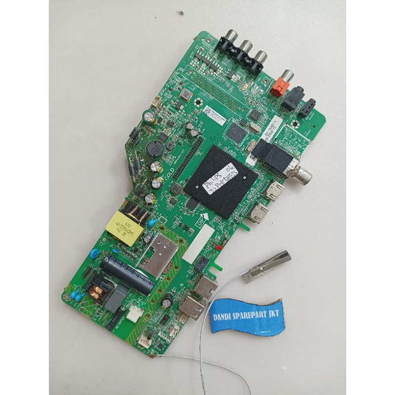 mb tv led Philips 32pht5853s - mainboard tv Philips 32inch - mesin tv led