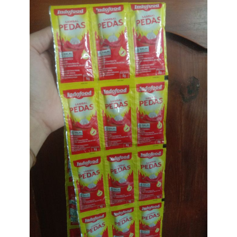 

Saos Indofood Renceng isi 36sachet kemasan 8gr