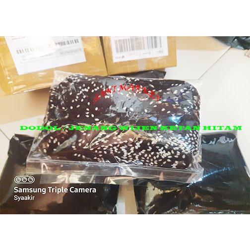 

Termurah Dodol wijen/Jenang wijen Original Ketan Hitam 1000gram (1kg) dan Asli Bogor Higienis