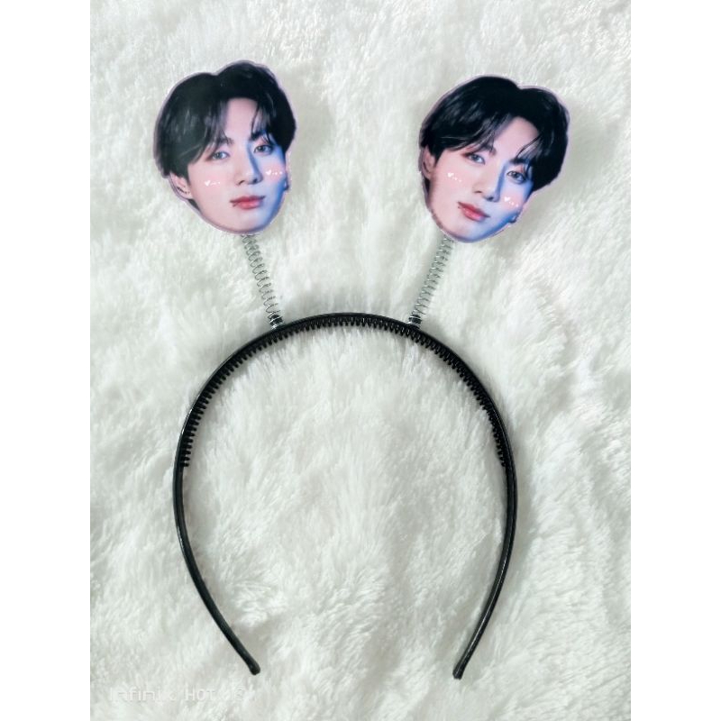 Custom Bando Tuing Tuing KPop / bando BTS / Bando konser/ Bando foto/ Bebas custom ANTI AIR