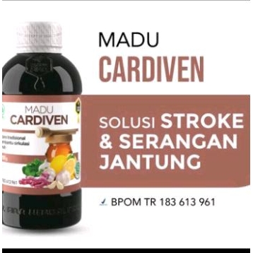 

MADU CARDIVEN SOLUSI STROKE DAN JANTUNG 280 GRAM