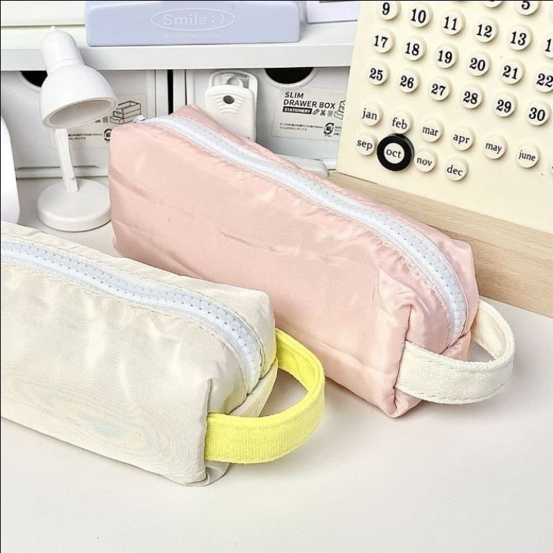 

Tempat pensil aesthetic cute pencil case pouch makeup penyimpanan alat tulis