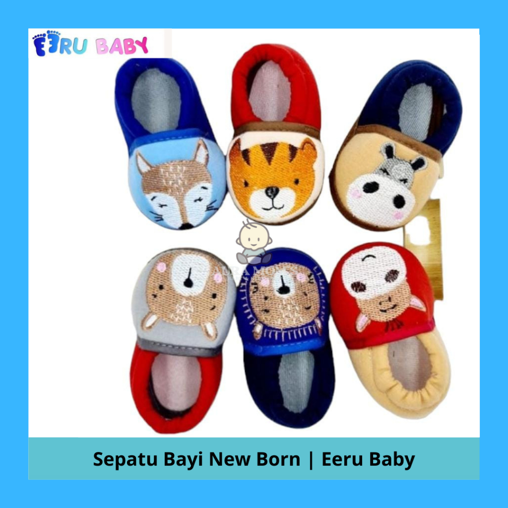 Eeru Baby - Sepatu Bayi New Born 0 - 3 Bulan | Eeru Baby