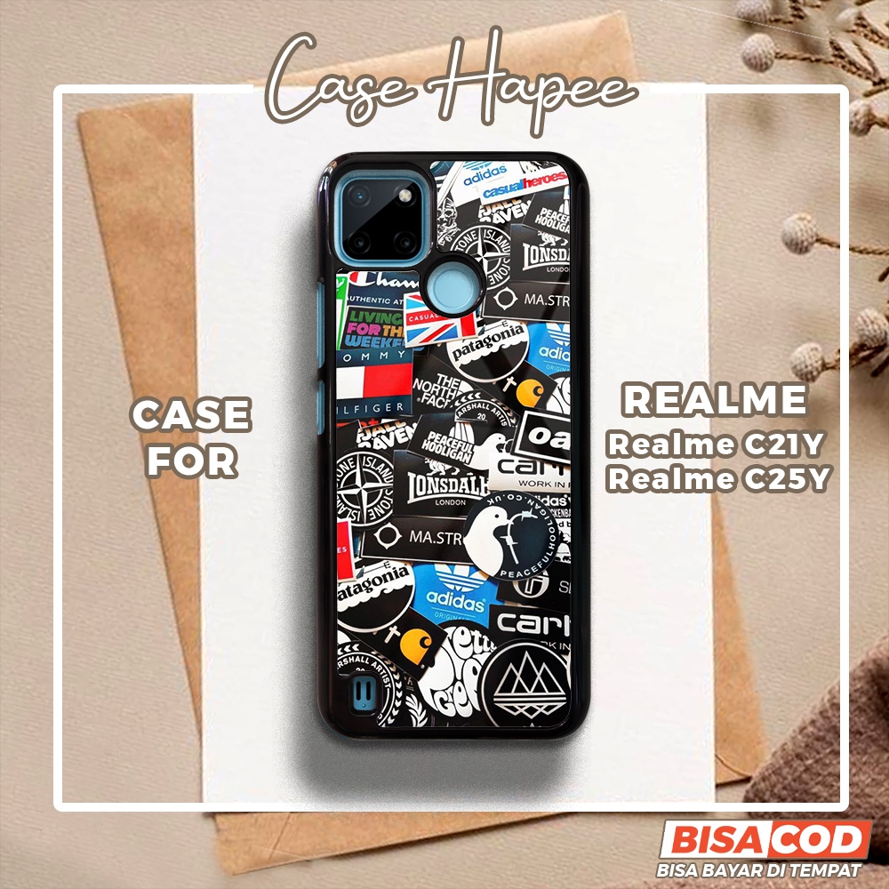 Case Realme C21Y C25Y Casing Realme C21Y C25Y [BGRF] Casehapee Case Glossy Case Aesthetic Custom Cas
