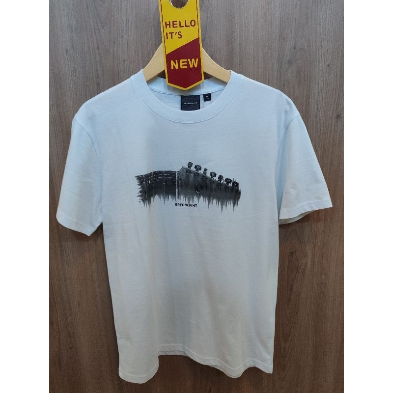 kaos greenlight putih terlaris, 100% original