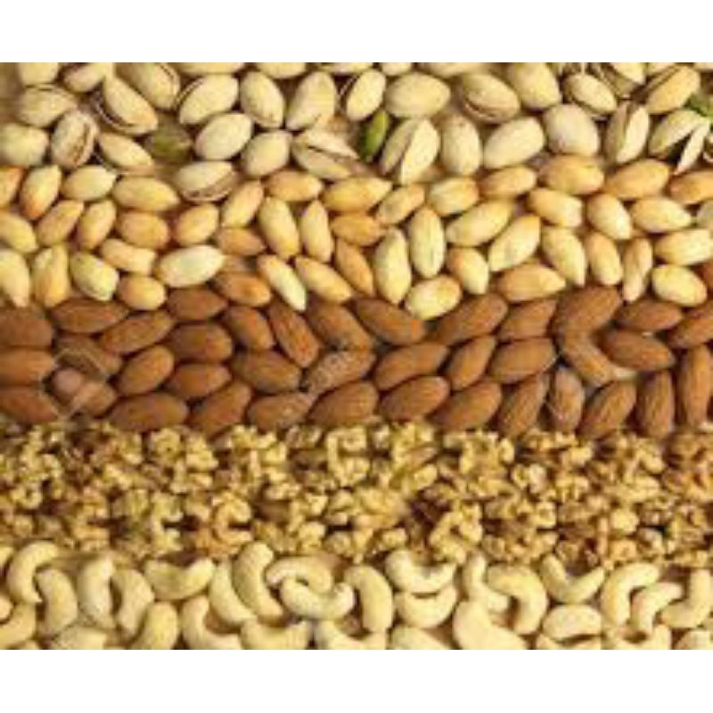 

Terlaris! gr Mix Roasted Almond Utuh, Mede Utuh, Pistachio, Dan Walnut