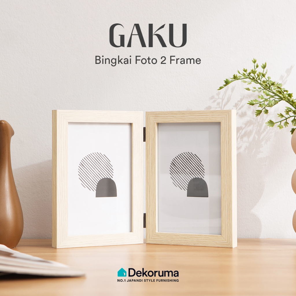Dekoruma GAKU Bingkai Foto Join Frame 2 Openings 4R