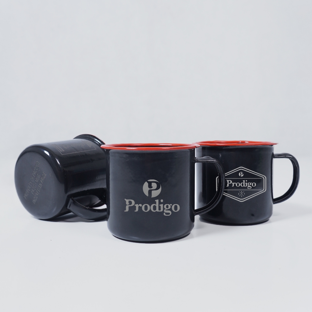 Prodigo * Mug Enamel Dato I Gelas Enamel I Cangkir Enamel I Cangkir Jadul