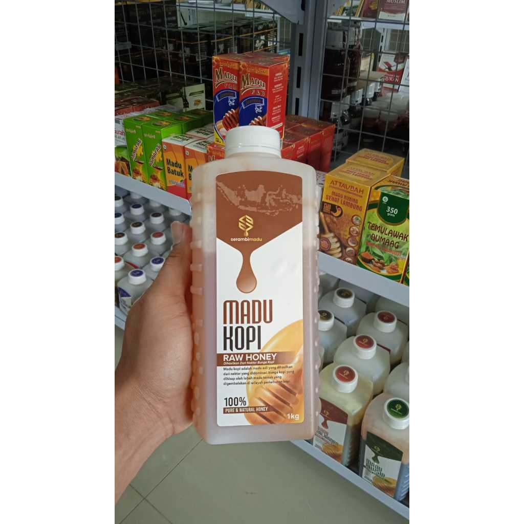 

Madu Kopi Raw Honey Dari Nektar Bunga Kopi Pure Asli Original 1 KG