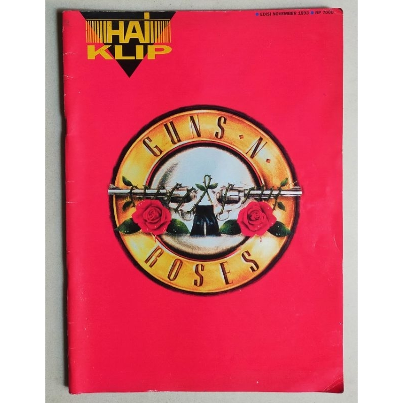 Majalah Hai Klip Guns N' Roses / November 1993