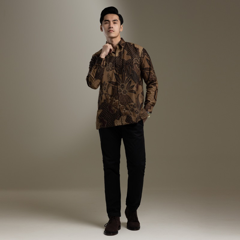 Batik Ayman - RAHARDIAN GOLD | Kemeja Batik Pria Katun Premium