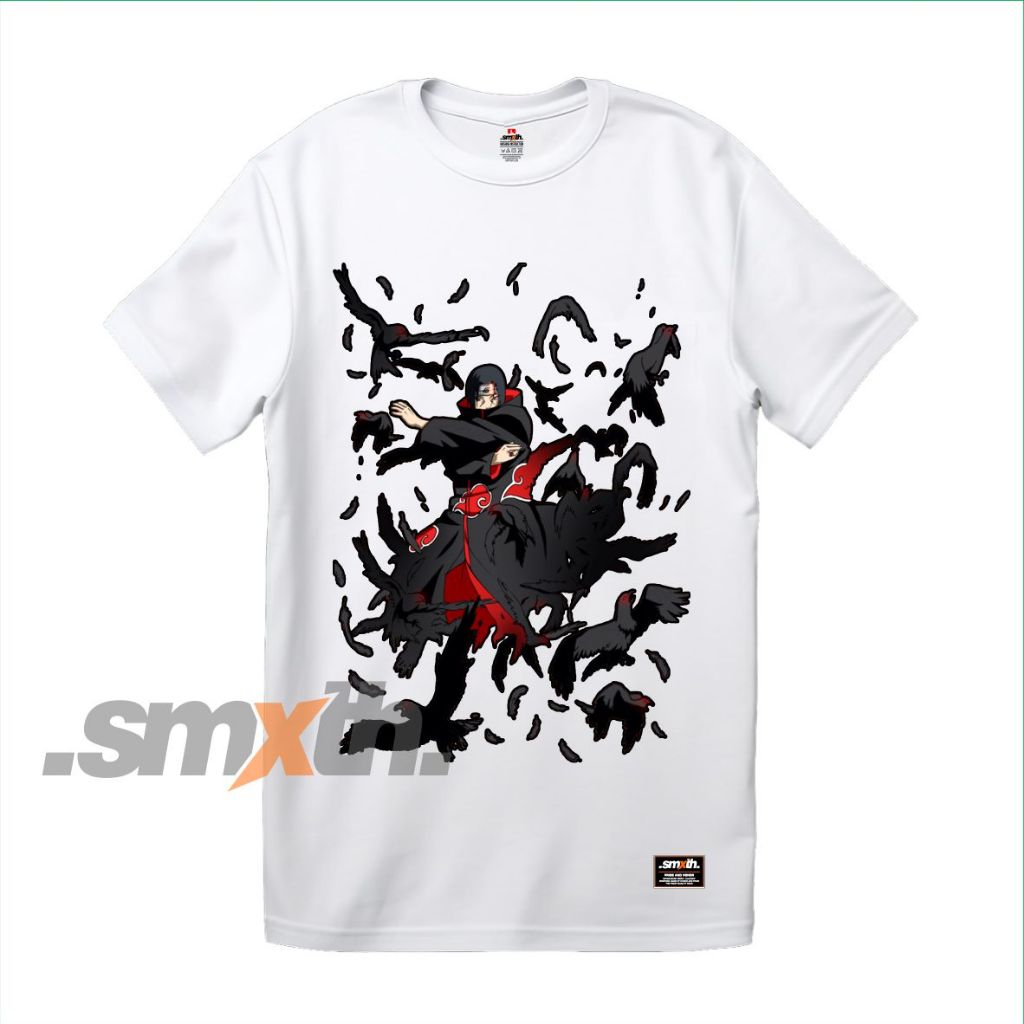T-Shirt Naruto - Kaos Uchiha Itachi - T- Shirt Sasuke