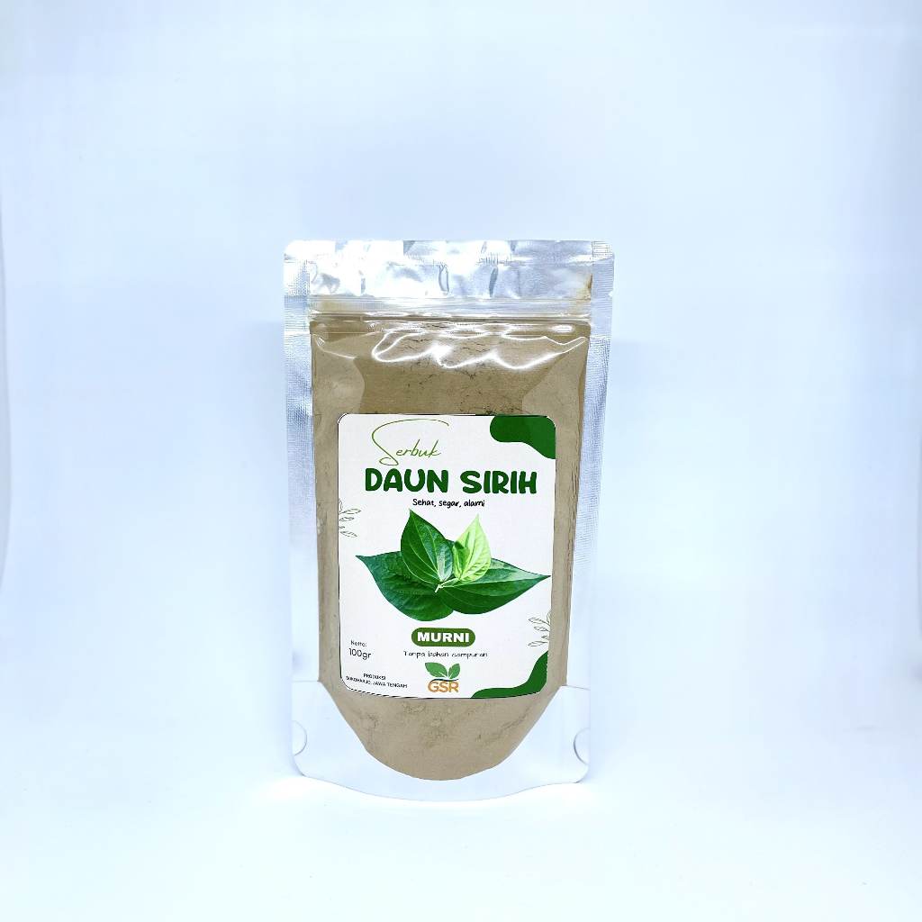 

100gr Daun Sirih Hijau Bubuk / serbuk daun sirih / serbuk daun suruh