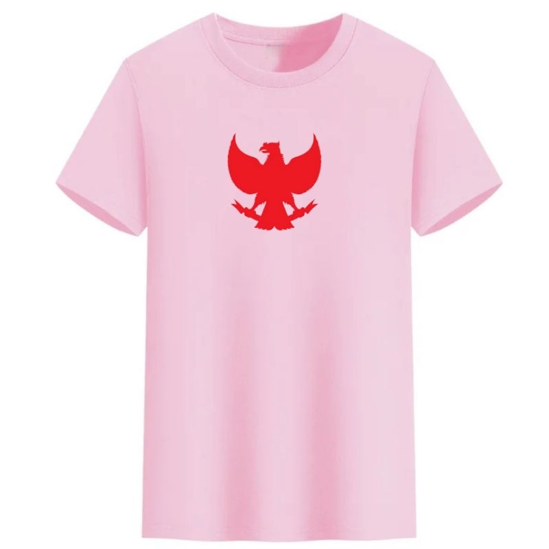 Kaos Distro Cowok Garuda Merah Big Kaos Pria Lengan Pendek Baju Atasan Cowok Cod