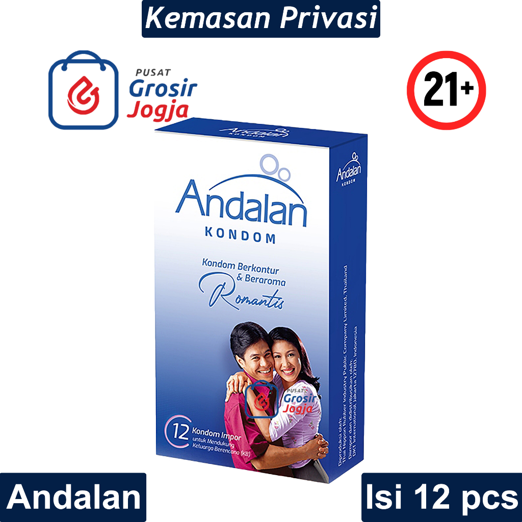 Andalan Kondom Bergerigi Berduri isi 12 pcs