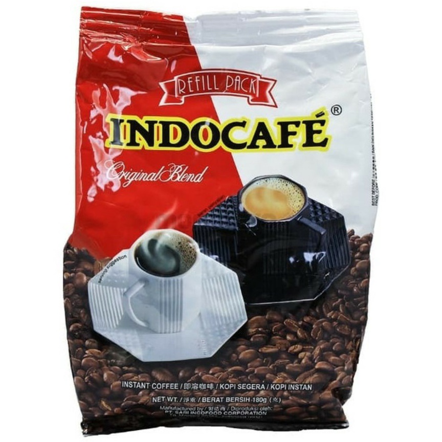 

❤[PROMO ⚡ALE!!!]❤ W2fit INDOCAFE Kopi Hitam Premium ORIGINAL BLEND REFILL 180 GR