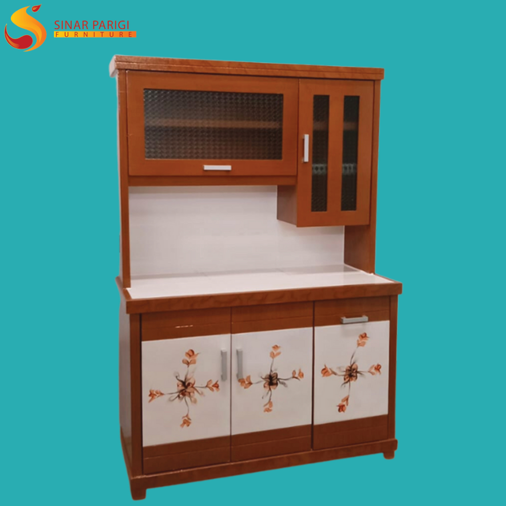 Lemari Sayur 3Pintu Hidrolik MULTIPLEK KERAMIK