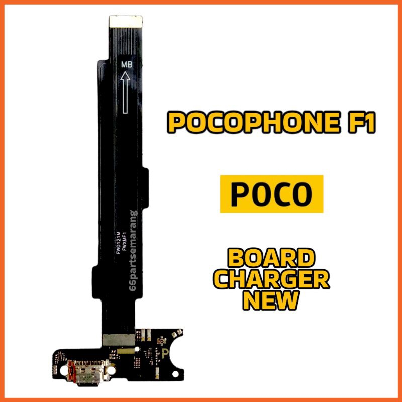 Flexible Flexibel Board Charger Papan Konektor Cas Pocophone F1 Copotan Cabutan Bekas