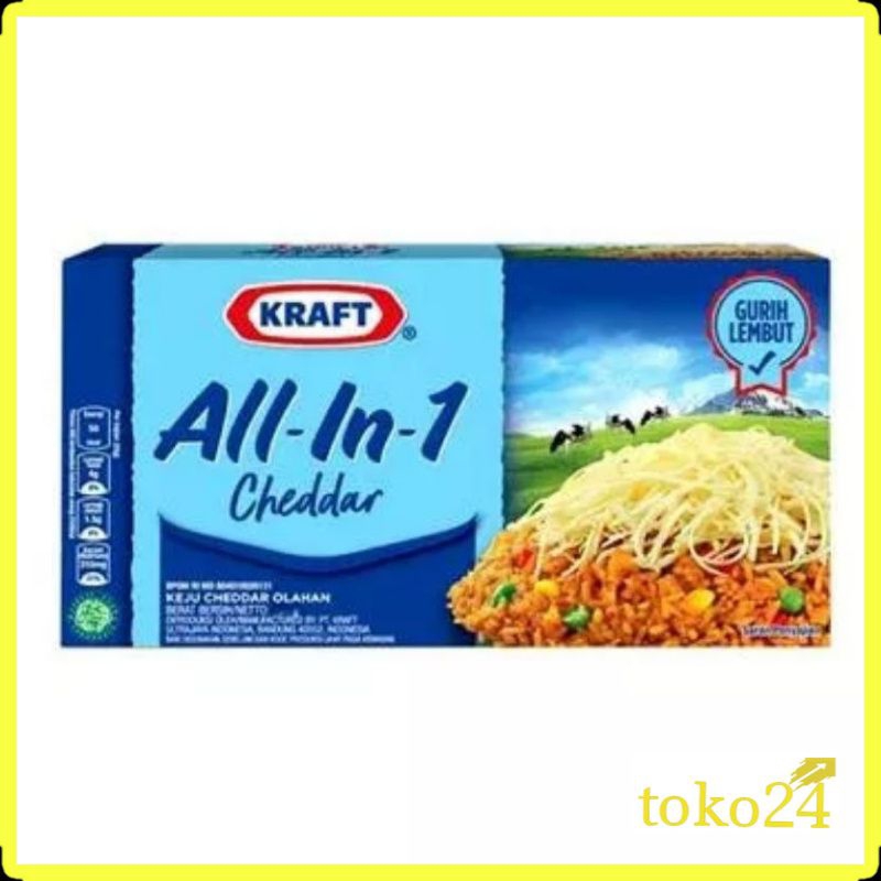 

Kraft Cheddar All in 1 150 gr