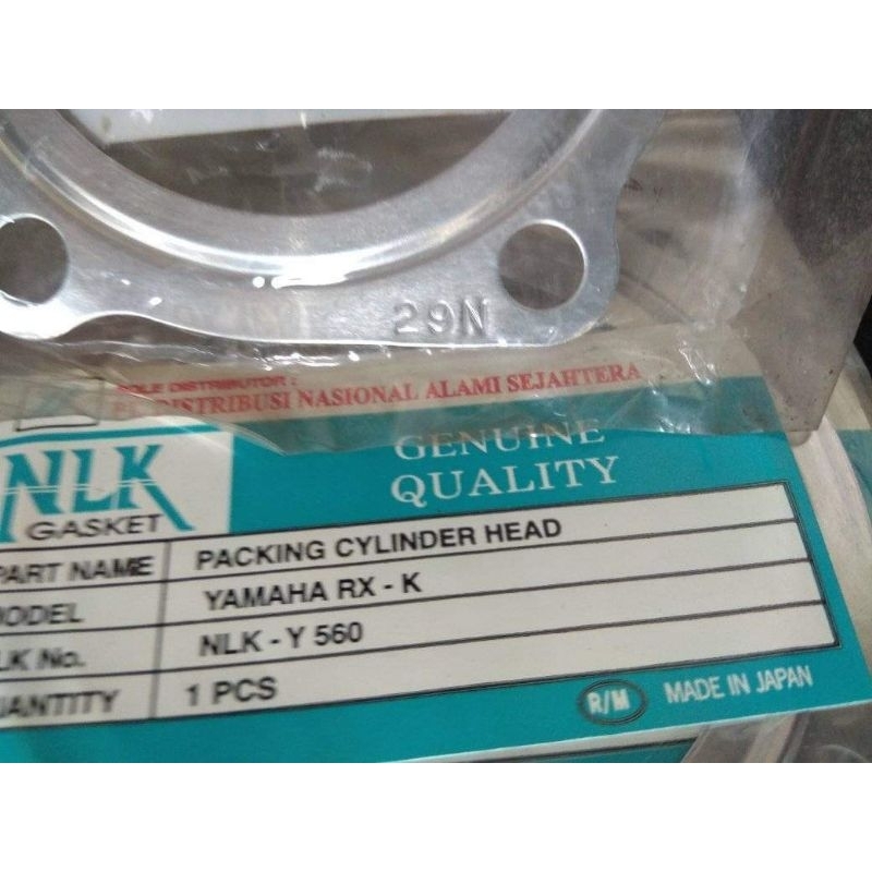 paking head deksel rx king old,rx king new JAPAN