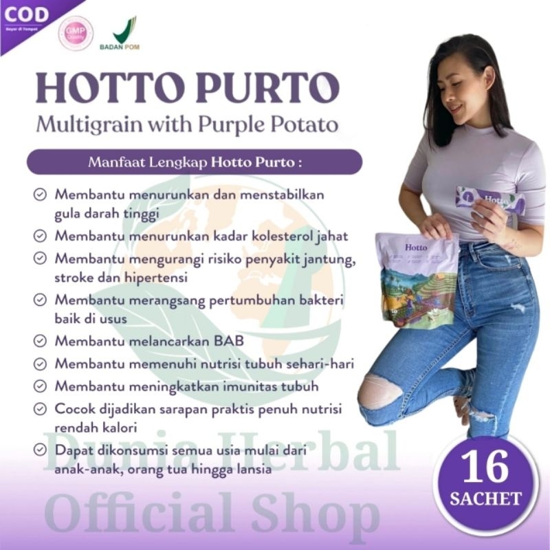 

Hotto Purto Oat 1 Pouch Isi 16 Sachets (Most Saving)