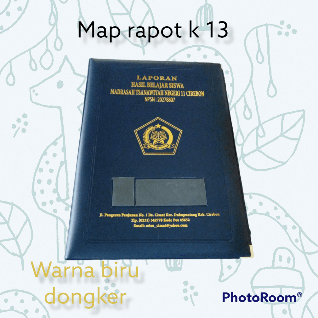 

map rapot smp / madrasah tsanawiyah termurah
