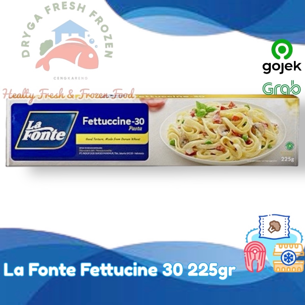 

La Fonte Fettucine 30 Fetucini Pasta 225gr