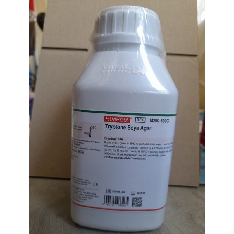 

TSA Agar_Triptone soya agar himedia 100gram M290_ triptone soya agar