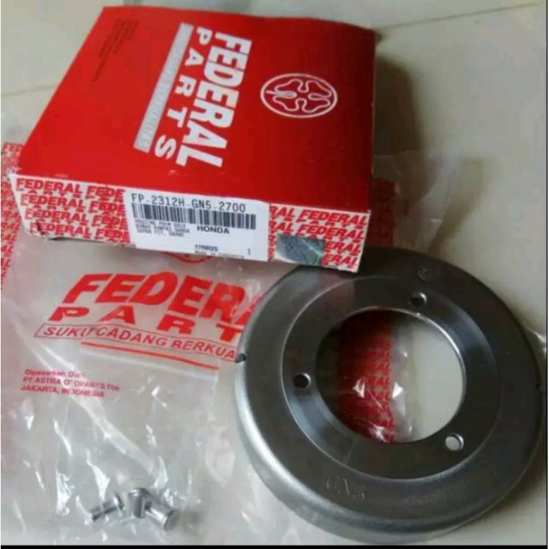 mangkok kopling ganda grand / supra x 100 / blade / revo absolute / fit new / revo lama / karisma / 