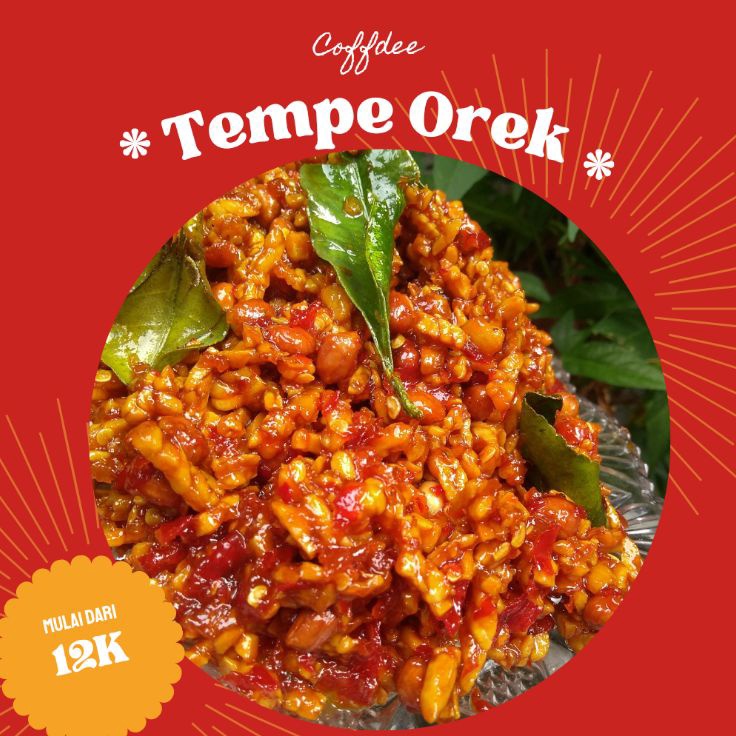 

Orek Tempe Balado - Kering Tempe Pedas Manis