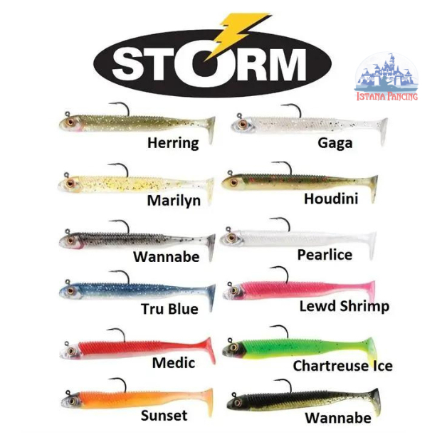 STORM 360 GT SEARCH BAIT 9cm 3.5gr SOFT LURE