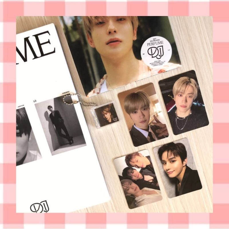 photocard DJJ Jaehyun Jungwoo parfume smini digipack.