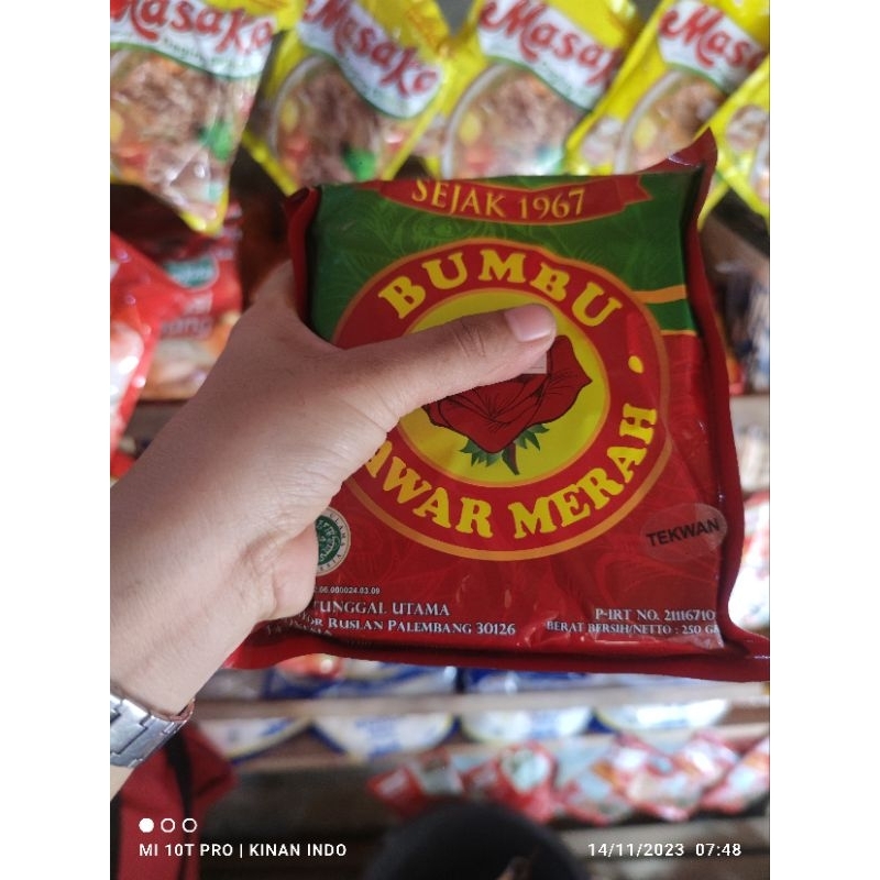 

Bumbu Tekwan merk mawar