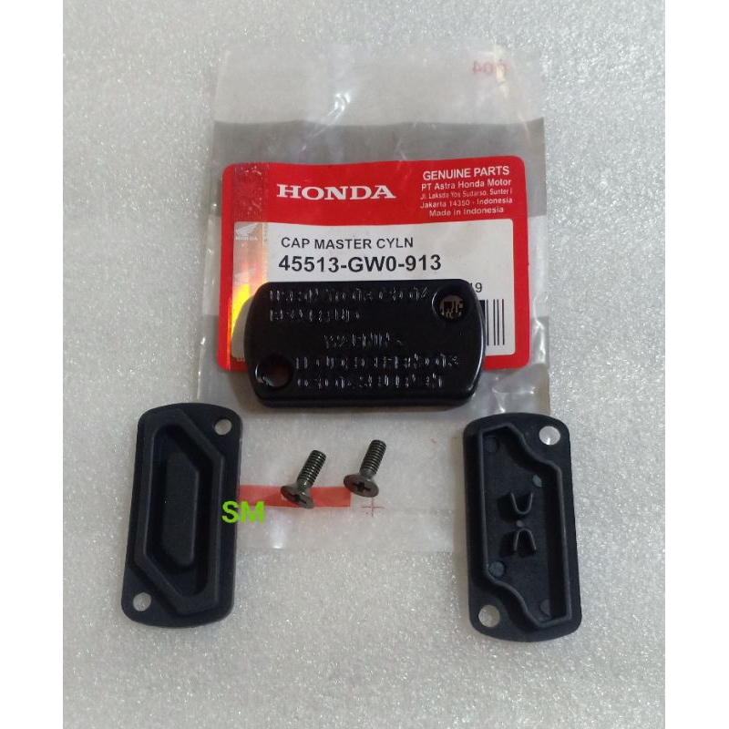 Tutup master rem atas honda plus sealnya beat karbu 2008-2012 beat fi 2016-2019 scopy fi 2016-2019 s