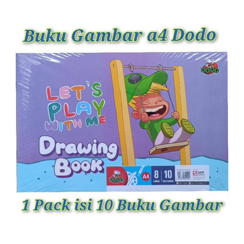 

Buku gambar a4 Dodo 1 pack isi 10 buku gambar